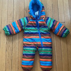Reversible Patagonia snowsuit EUC